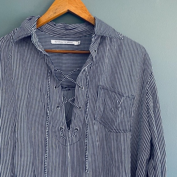 FAITHFULL THE BRAND “Stevie” Striped Tunic S Blogger Fav - Picture 13 of 13